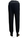 8H00012 809LC 999 Logo Patch Black TRack Jog Pants - MONCLER - BALAAN 3