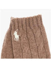 WC0638 220 Pony Cable Knit Gloves - POLO RALPH LAUREN - BALAAN 4