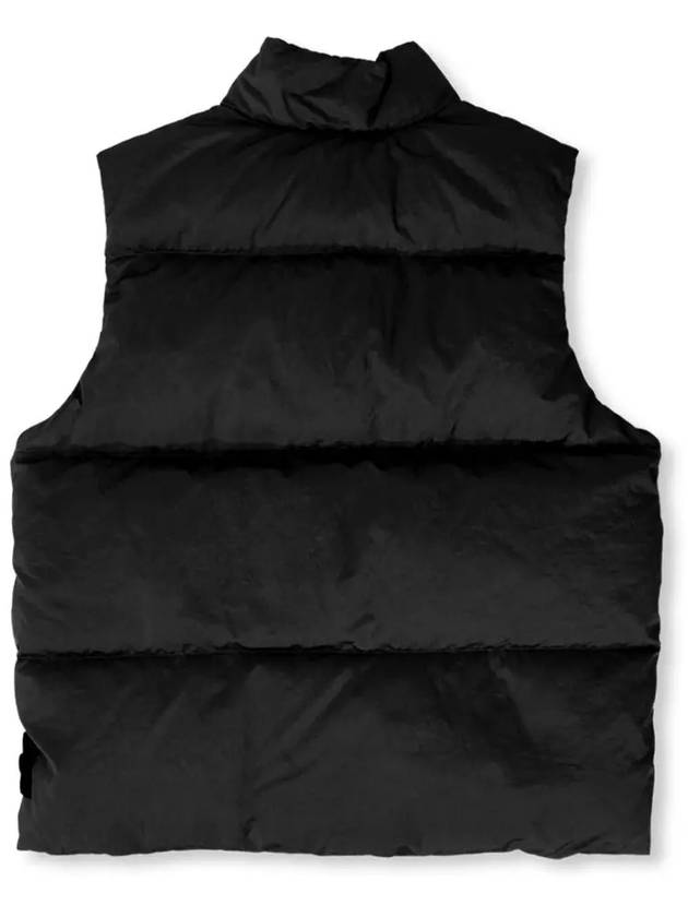 Kids Waffen Patch Padded Vest Black 7916G0319 V0029 - STONE ISLAND - BALAAN 3