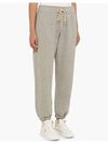 Autry Logo Cotton Track Pants Grey - AUTRY - BALAAN 3