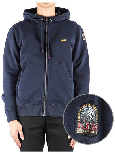 Men's Charlie Embo Cotton Hooded Zip-Up Navy - PARAJUMPERS - BALAAN 2