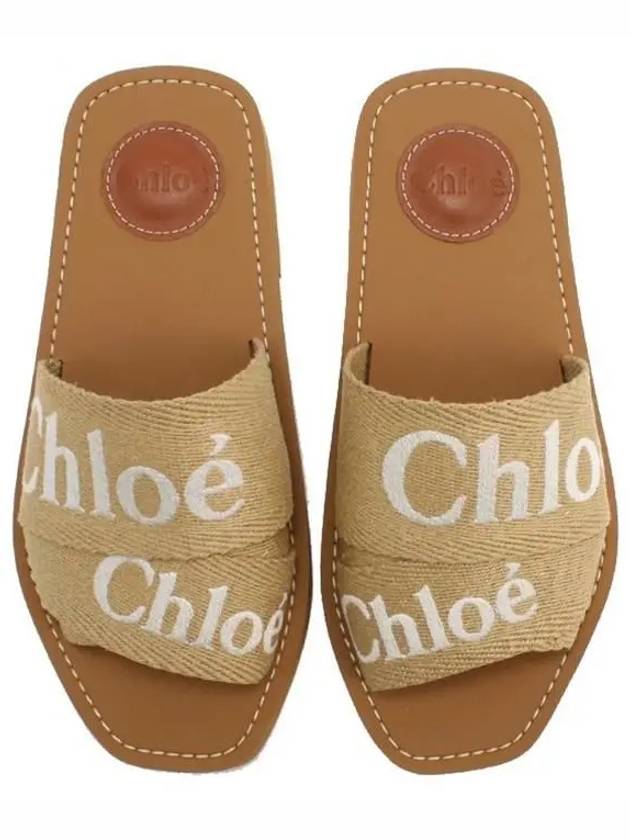 Woody Flat Mules Beige - CHLOE - BALAAN 3