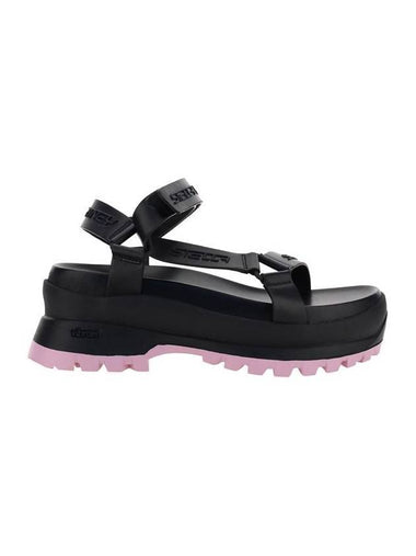 trace strap platform sandals pink black - STELLA MCCARTNEY - BALAAN 1