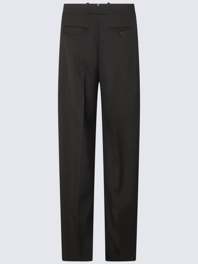 Black Wool Pants 758954QVU821000 B0560955319 - ALEXANDER MCQUEEN - BALAAN 4