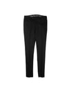 Virgin Wool Skinny Fit Slacks Black - PT TORINO - BALAAN 1