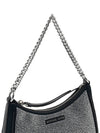 Jet Set Charm Small Embellished Leather Shoulder Bag Black - MICHAEL KORS - BALAAN 8