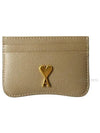 ADC Heart Stud Card Holder Light Taupe USL104AL00362811 - AMI - BALAAN 2