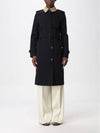 Check Panel Gabardine Trench Coat Black - BURBERRY - BALAAN 2