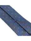 R99494 100 Silk Navy V Pattern UNIFORM Tie - LOUIS VUITTON - BALAAN 6