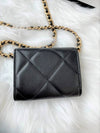 22 Years 19 Flap Chain Card Wallet Mini Coin Nineteen Cross Bag AP1787 - CHANEL - BALAAN 5