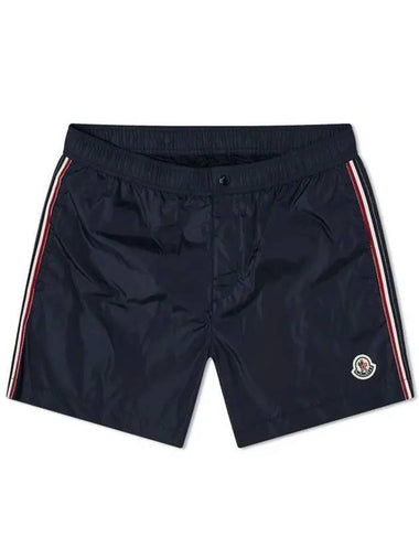 Swim Shorts Night Blue - MONCLER - BALAAN 1