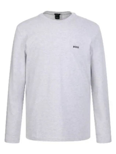 Boss stretch cotton long sleeve T shirt - HUGO BOSS - BALAAN 1