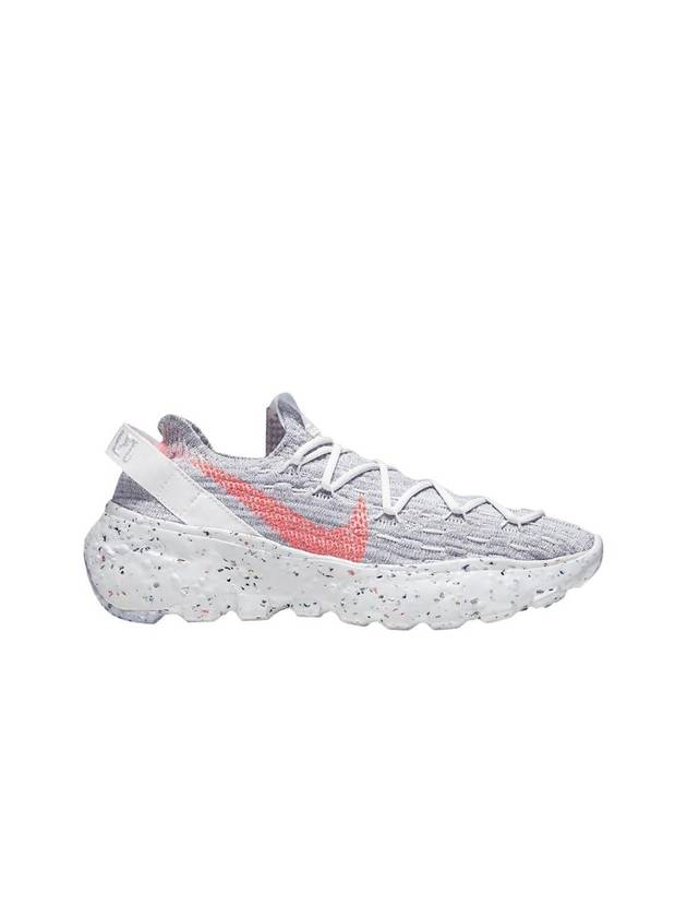 Space Hippie 04 Low Top Sneakers White Grey - NIKE - BALAAN 1