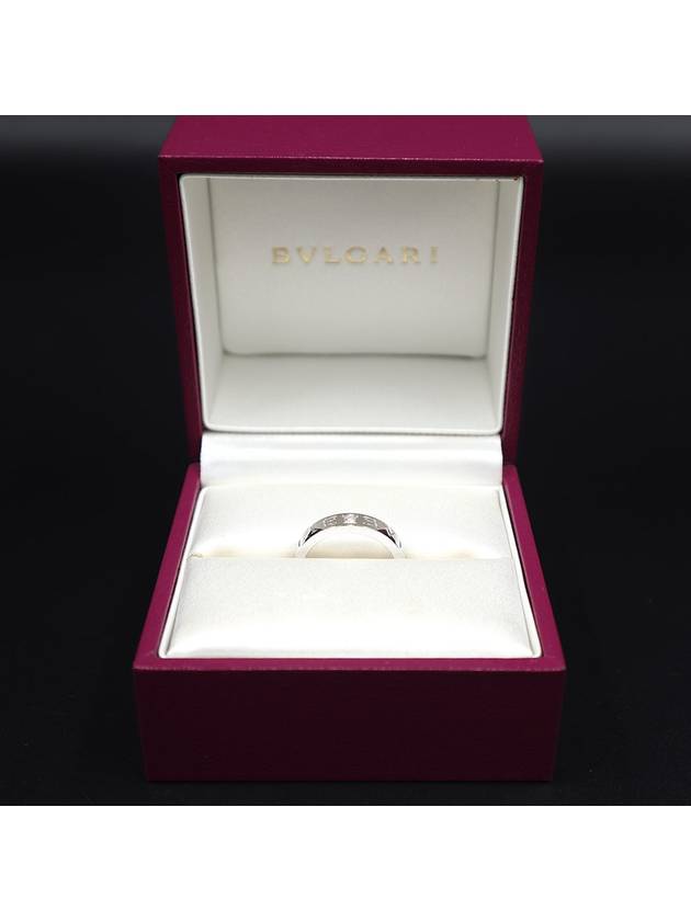 Women s Bvlgari 339989 18K White Gold B Zero1 1P Diamond Ring No 54 Korea 14 gt Gangbuk used luxury goods - BVLGARI - BALAAN 3