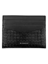 Logo 4G Card Wallet Black - GIVENCHY - BALAAN 3