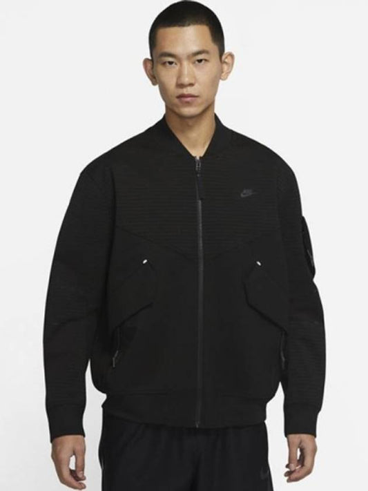 Stormfit Tech Pack Unlined Bomber Jacket Black - NIKE - BALAAN 2