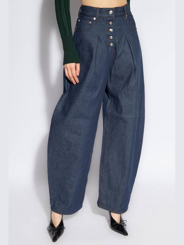 24 ss Baggy Denim Pants 241DE041151338B B0031046791 - JACQUEMUS - BALAAN 4