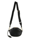 Leather Mini Shoulder Bag Black - PRADA - BALAAN 4