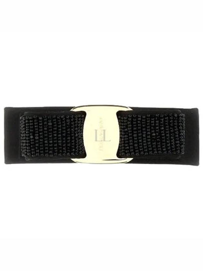 Vara Bow Hairclip Black - SALVATORE FERRAGAMO - BALAAN 2