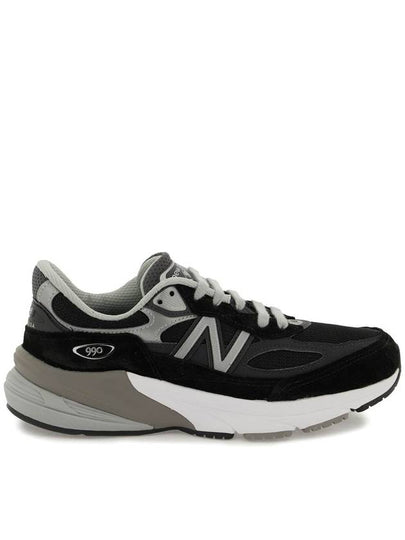 990v6 Low Top Sneakers Grey Black - NEW BALANCE - BALAAN 2