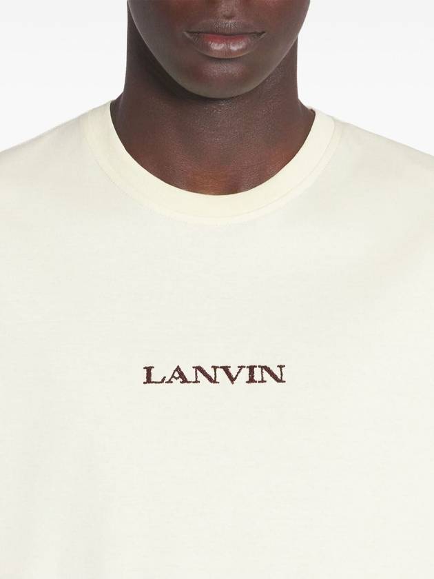 LANVIN T-SHIRT BRODÉ LANVIN BOUCLETTE - LANVIN - BALAAN 5