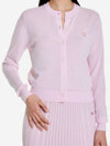 Baby Fox Patch Regular Cardigan Pale Pink - MAISON KITSUNE - BALAAN 4