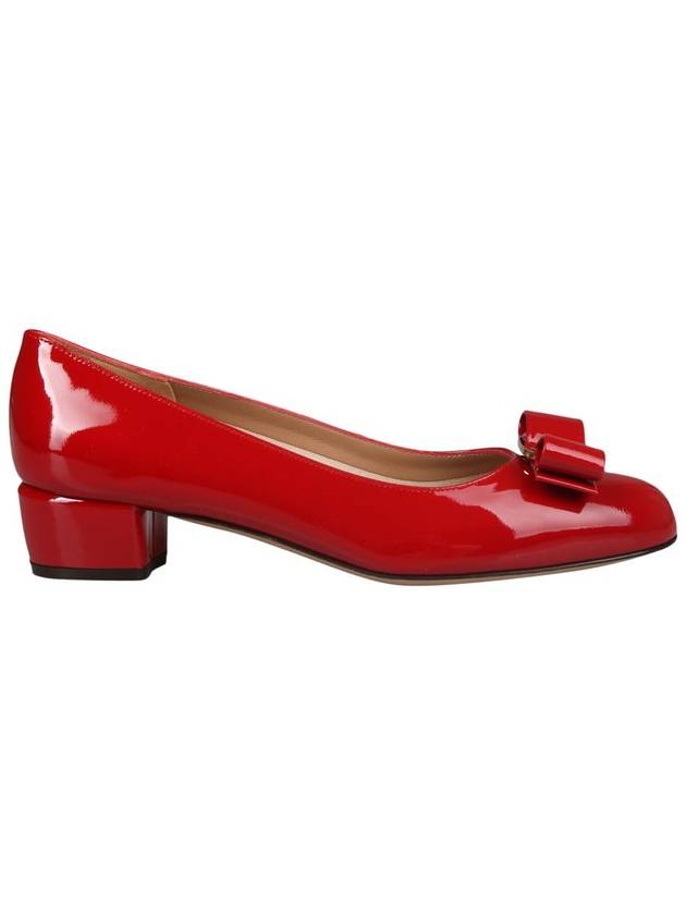 Vara Bow Patent Pumps Red - SALVATORE FERRAGAMO - BALAAN 6