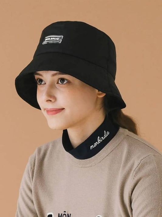 Mongbuddy PU Bucket Hat BLACK - MONBIRDIE GOLF - BALAAN 2