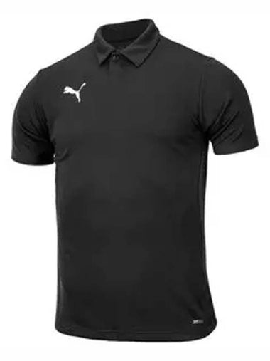 Team Goal Polo Shirt Black - PUMA - BALAAN 1