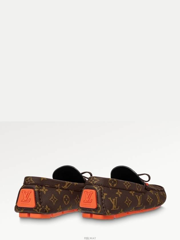 LV Driver Moccasin Loafer Brown - LOUIS VUITTON - BALAAN 7