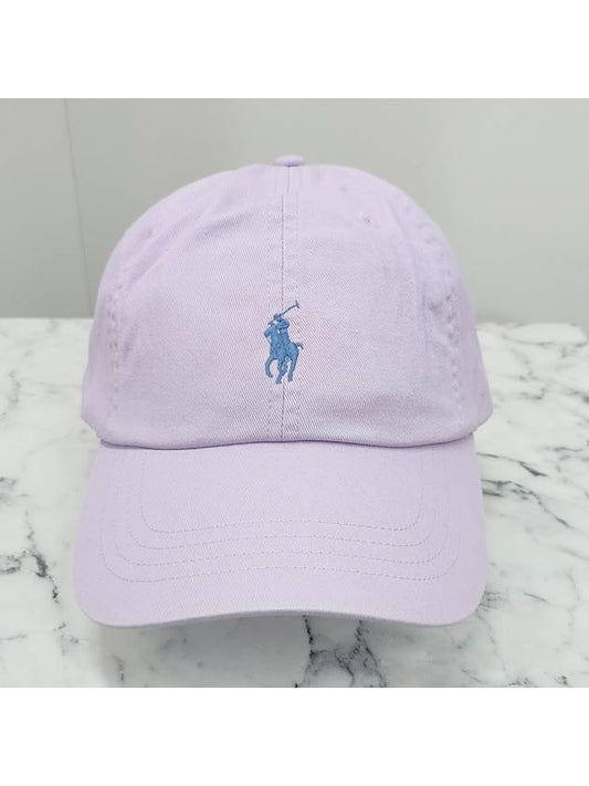 Polo Ralph Lauren Pony Embroidery Logo Baseball Hat Ball Cap Purple 710673213 048 - POLO RALPH LAUREN - BALAAN 2