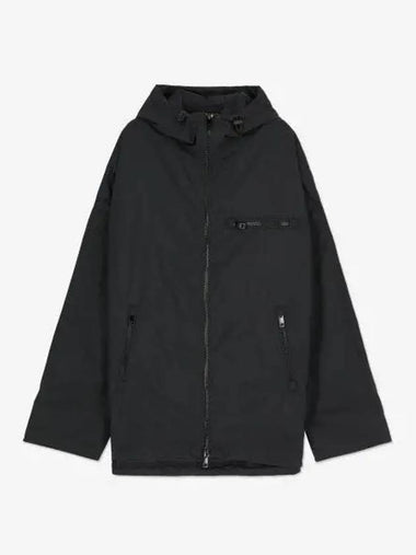 W Henes Jacket Black A114310TFAL9XX - DIESEL - BALAAN 1