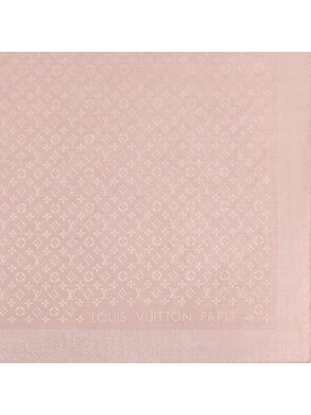 Evermore Monogram Scarf Pink - LOUIS VUITTON - BALAAN 5