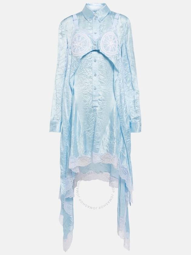 one-piece dress 8068743 143902 B5161 GLACIER BLUE - BURBERRY - BALAAN 2