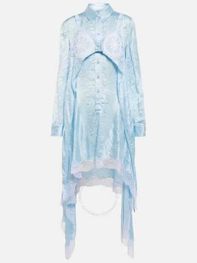 one-piece dress 8068743 143902 B5161 GLACIER BLUE - BURBERRY - BALAAN 2