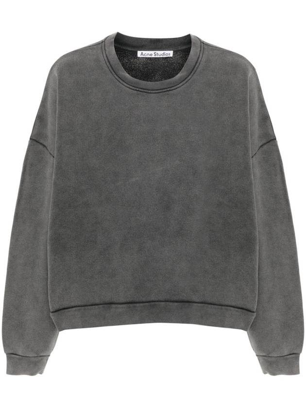 Crew neck sweatshirt gray - ACNE STUDIOS - BALAAN 2