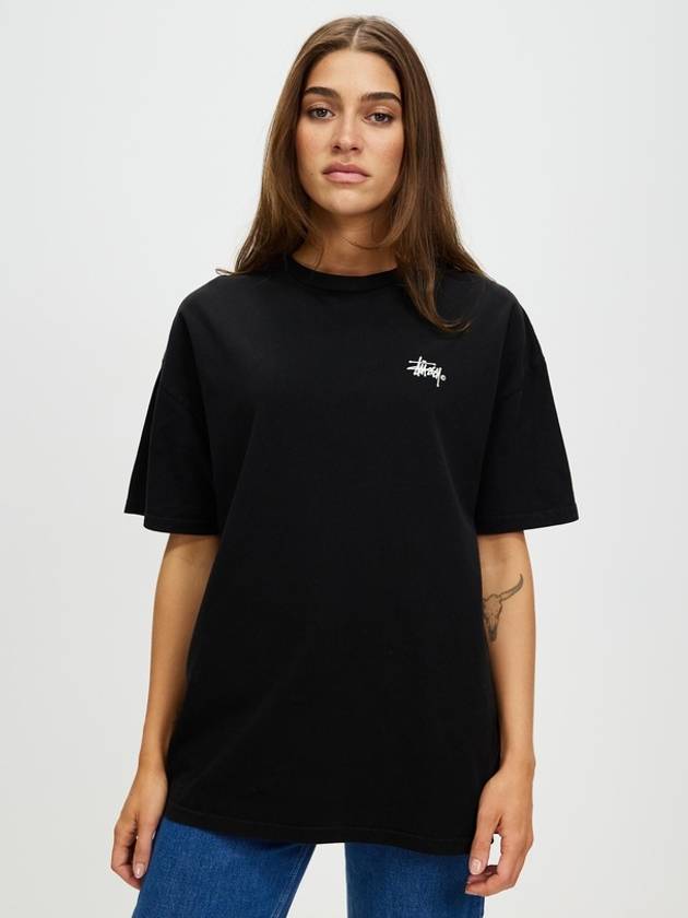 Graffiti LCB Relaxed Short Sleeve T-Shirt Black - STUSSY - BALAAN 3