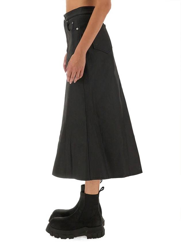 DENIM SKIRT - RICK OWENS - BALAAN 4