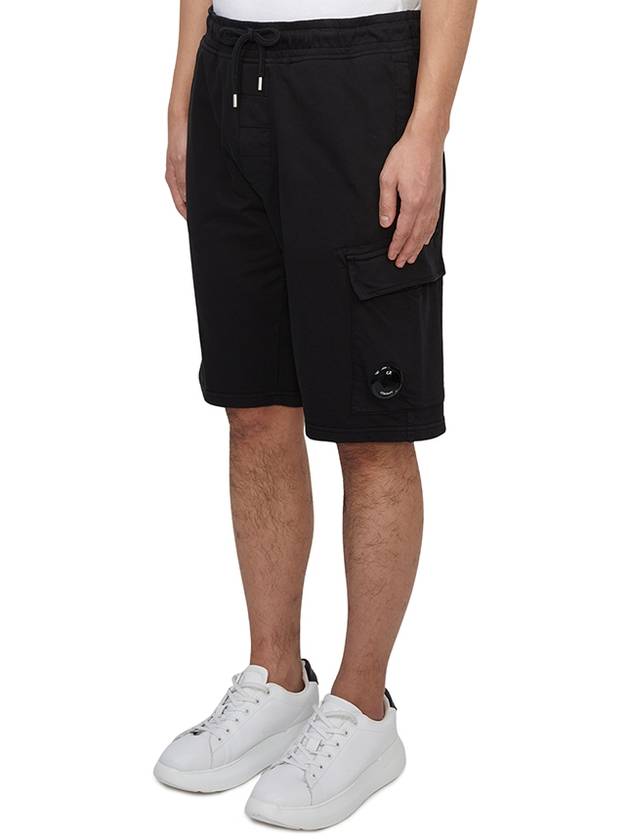 CP Company Short Pants 18CMSB069A002246G999 BLACK - CP COMPANY - BALAAN 3