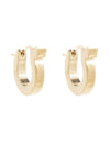 Gancini Hoop Earrings Gold - SALVATORE FERRAGAMO - BALAAN 1