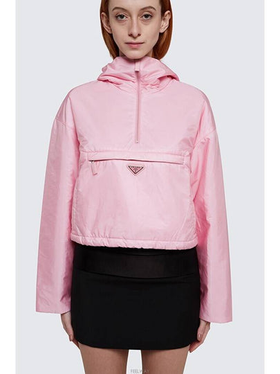 Re-Nylon Blouson Jacket Pink - PRADA - BALAAN 2