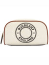 Graphic Logo Converse Pouch Bag Ivory - BURBERRY - BALAAN 1