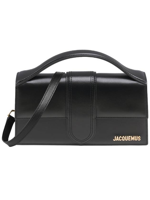 Le Grand Bambino Leather Tote Bag Black - JACQUEMUS - BALAAN 2