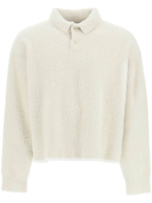 Neve PK Knit Top Beige - JACQUEMUS - BALAAN.