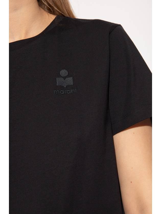 Marant Etoile ‘Aby’ T-shirt, Women's, Black - ISABEL MARANT - BALAAN 5