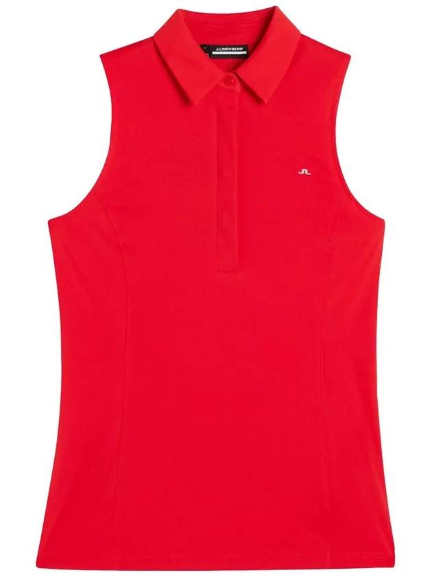 Golf Dena Sleeveless Top GWJT08263 G135 Women's Dena Sleeveless Top - J.LINDEBERG - BALAAN 2