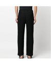 Pleated Basic Straight Pants Black - ISSEY MIYAKE - BALAAN 6