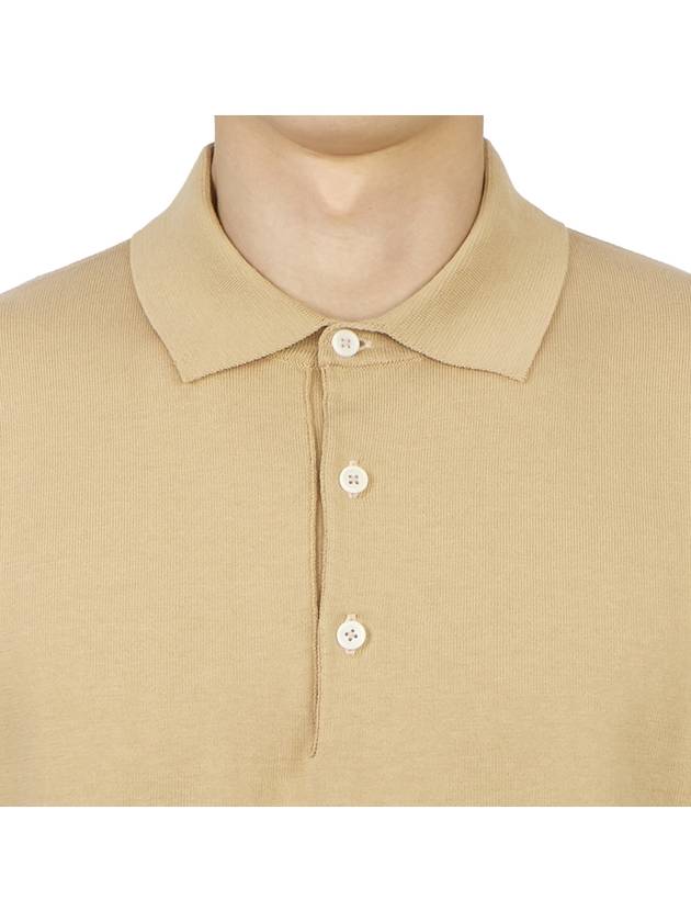 PK shirt camel POLO SHORT CAMEL - ANDERSEN-ANDERSEN - BALAAN 7