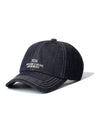 logo embroidered denim ball cap navy - NDA - BALAAN 1