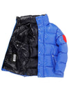 4137505 68950 709 DERVAUX Down Blue Short Padding - MONCLER - BALAAN 4